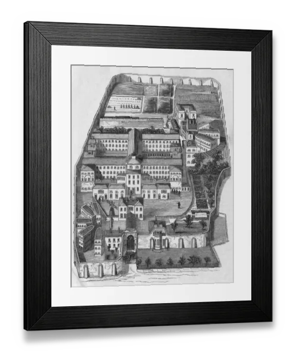Framed Print : Coldbath Fields Prison Framed Print : Coldbath Fields Prison