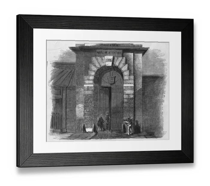 Framed Print : Coldbath Fields Prison Framed Print : Coldbath Fields Prison