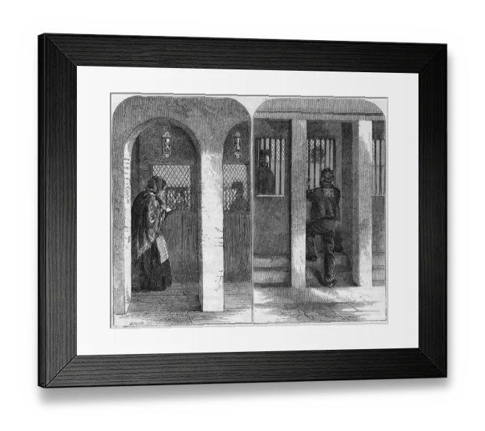 Framed Print : Prison Visit Framed Print : Prison Visit