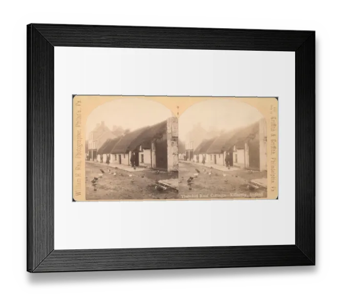 Framed Print : Killarney Cottages Framed Print : Killarney Cottages