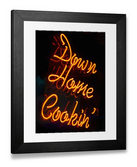 Framed Print : bars, beale street, city lights, color image, fluorescent light, illuminated, illuminated sign Framed Print : bars, beale street, city lights, color image, fluorescent light, illuminated, illuminated sign