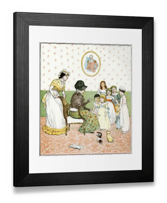 Framed Print : Sing a Song of Sixpence