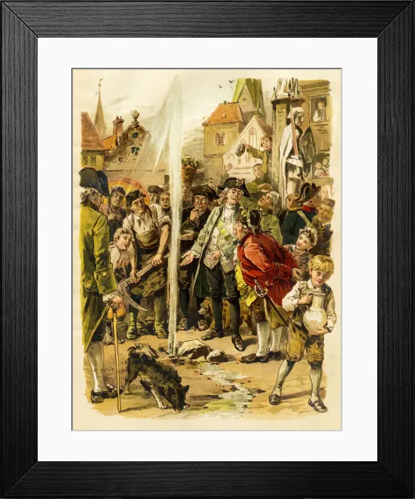 Framed Print : Brothers Grimm Fairy Tales 1863 Framed Print : Brothers Grimm Fairy Tales 1863
