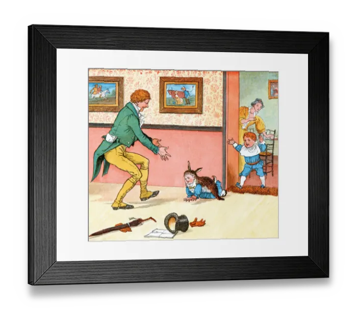 Framed Print : Baby Bunting Framed Print : Baby Bunting