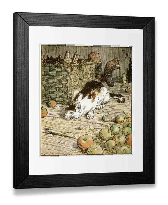 Framed Print : Cat that Killed the Rat Framed Print : Cat that Killed the Rat