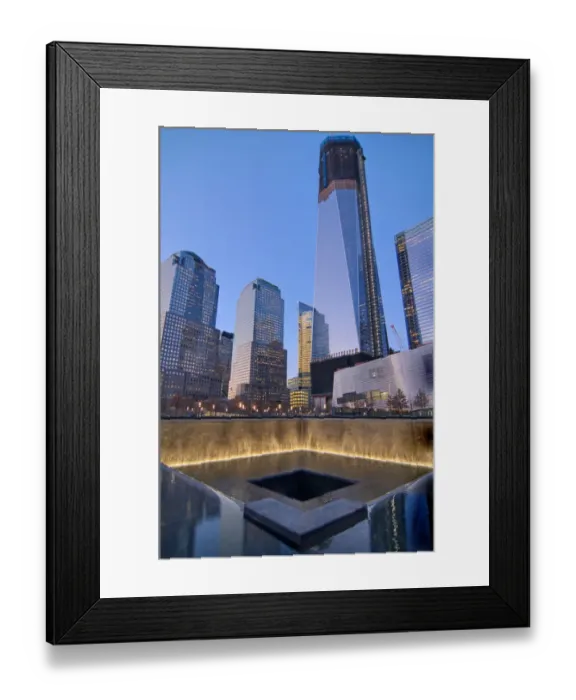 Framed Print : September 11 Memorial Framed Print : September 11 Memorial