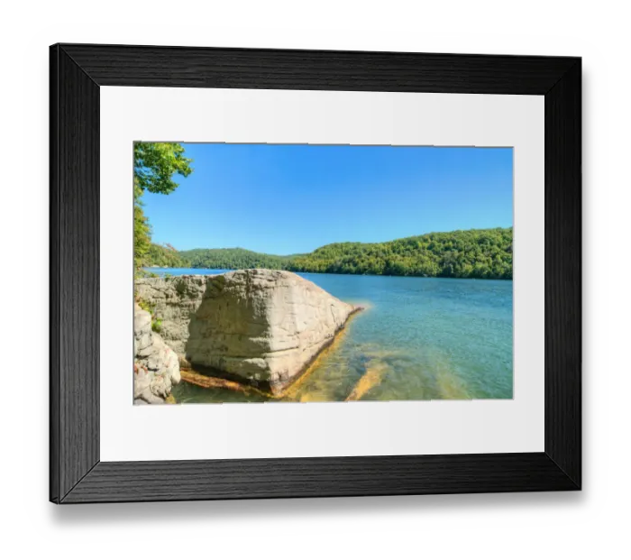 Framed Print : Summersville Lake Framed Print : Summersville Lake
