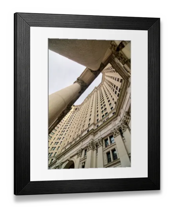 Framed Print : Manhattan Municipal Building Framed Print : Manhattan Municipal Building