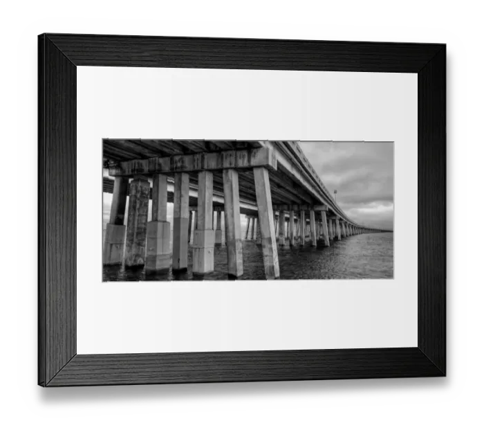 Framed Print : Old Seven Mile Bridge Framed Print : Old Seven Mile Bridge