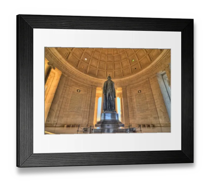 Framed Print : Jefferson Memorial HDR Framed Print : Jefferson Memorial HDR