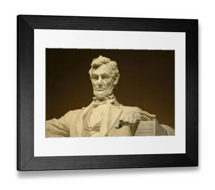 Framed Print : Lincoln Monument Framed Print : Lincoln Monument