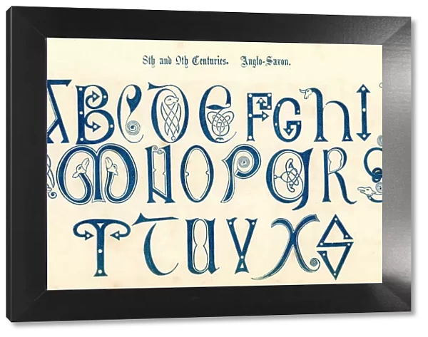 8th Century Anglo Saxon Alphabet