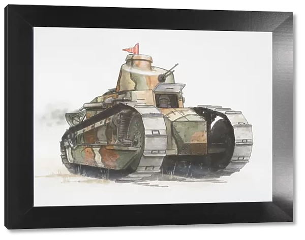 Technology, Military, Armoured Vehicles, Tanks, World War II, French Renault FT17