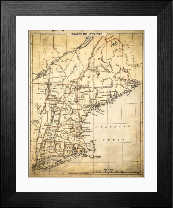 Framed Print : Antique Maps Framed Print : Antique Maps