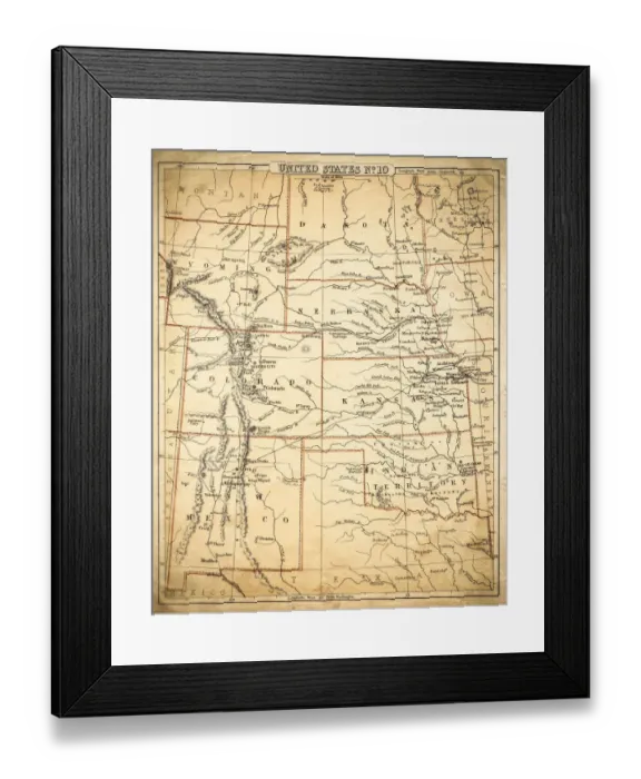 Framed Print : Antique Maps Framed Print : Antique Maps
