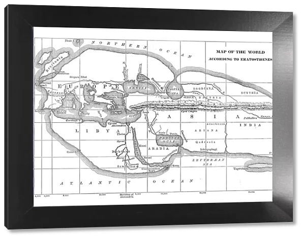 World map according to Eratosthenes