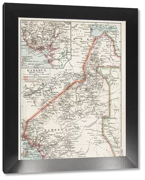 Map of Camerun 1900