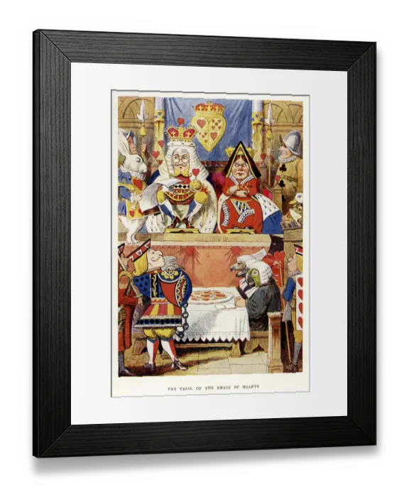 Framed Print : Alices Adventures in Wonderland Framed Print : Alices Adventures in Wonderland