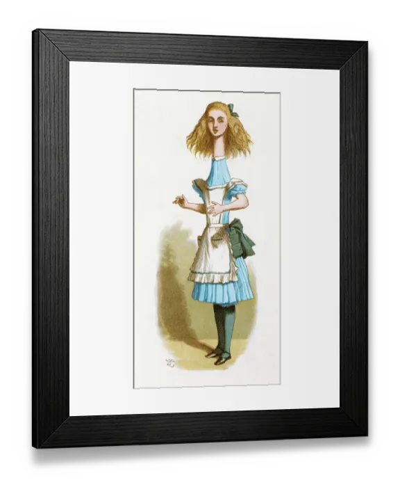 Framed Print : Alice in Wonderland