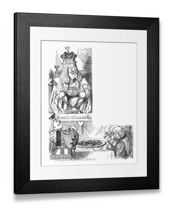 Framed Print : Alice in Wonderland Framed Print : Alice in Wonderland