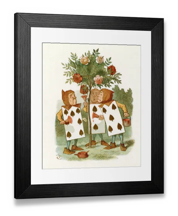 Framed Print : The Queens Garden Framed Print : The Queens Garden