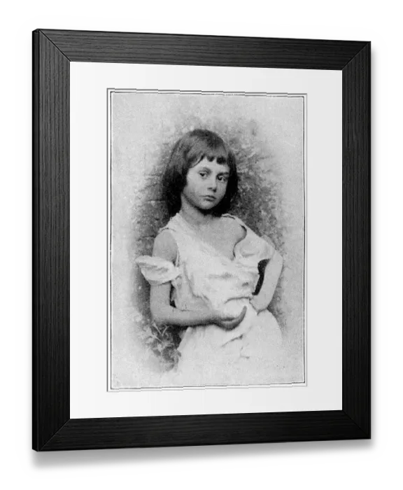 Framed Print : The Original Alice In Wonderland Framed Print : The Original Alice In Wonderland