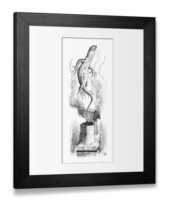 Framed Print : Alice in Wonderland Framed Print : Alice in Wonderland