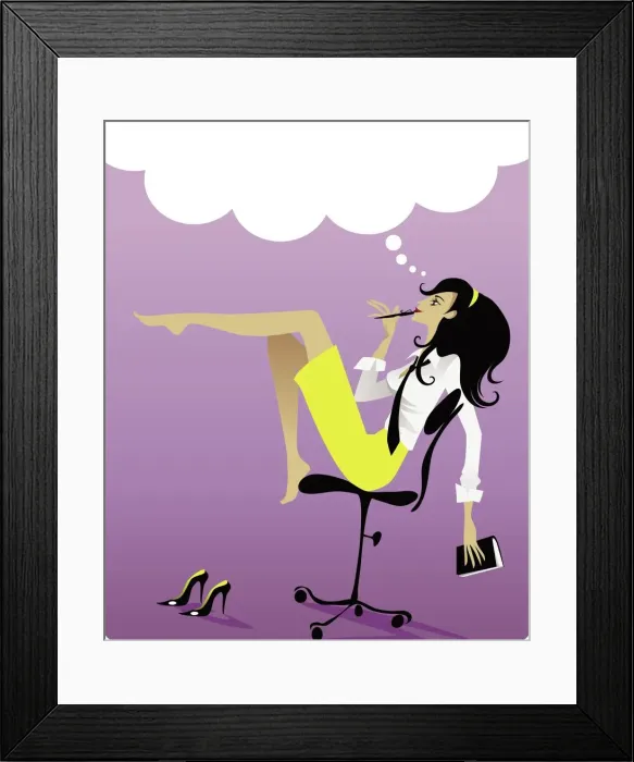 Framed Print : Waiting for inspiration Framed Print : Waiting for inspiration