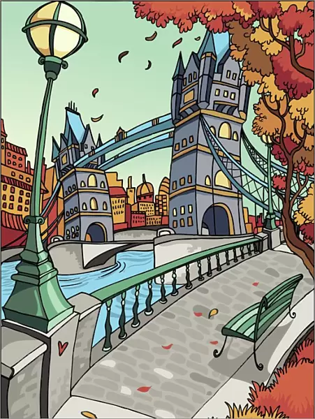 Love London Illustration