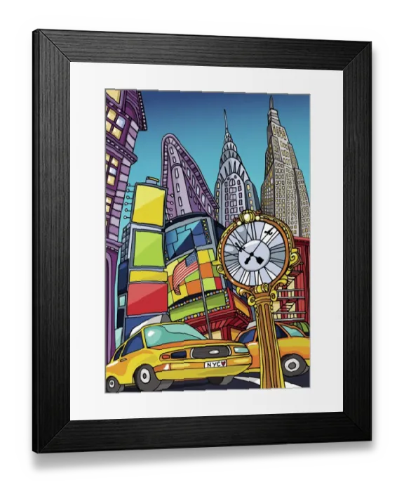 Framed Print : Love Manhattan Framed Print : Love Manhattan