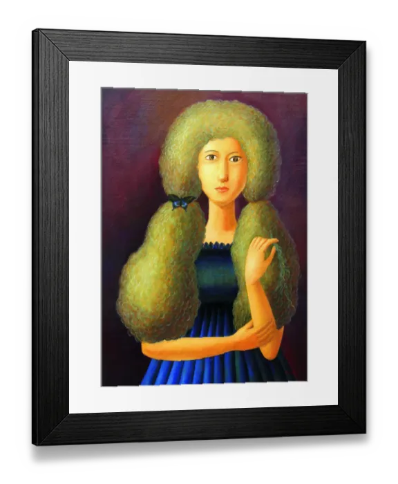 Framed Print : Mrs. butterfly Framed Print : Mrs. butterfly