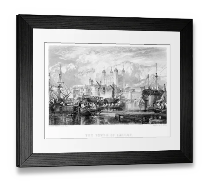 Framed Print : The Tower of London Framed Print : The Tower of London
