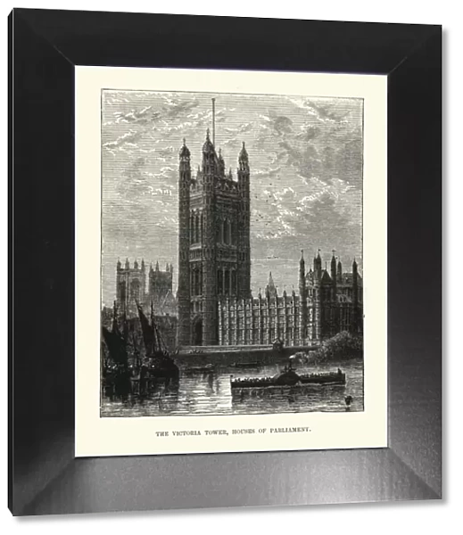 Victorian London - Victoria Tower, Houses of Parliament