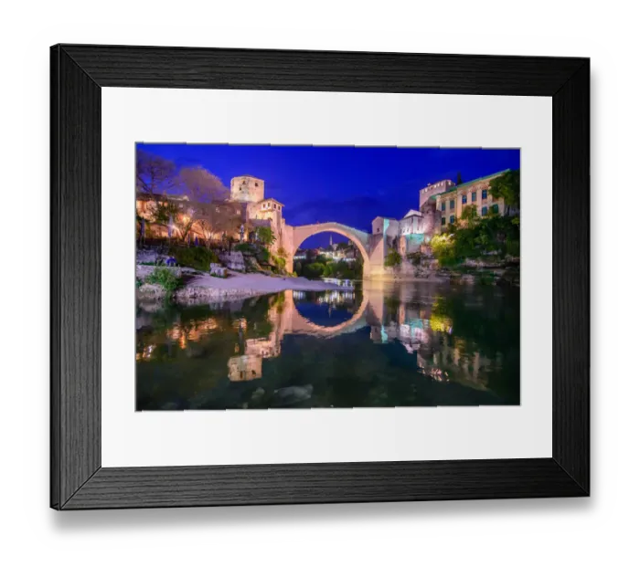 Framed Print : bosnia, herzegovina, bridge, building, stone, landmark, famous, historic, most, neretva Framed Print : bosnia, herzegovina, bridge, building, stone, landmark, famous, historic, most, neretva