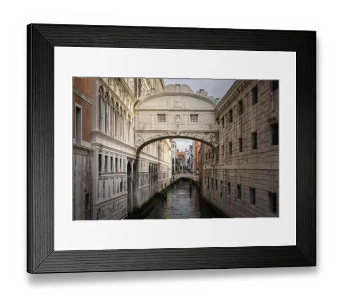 Framed Print : Bridge of Sighs Venice, Italy Framed Print : Bridge of Sighs Venice, Italy