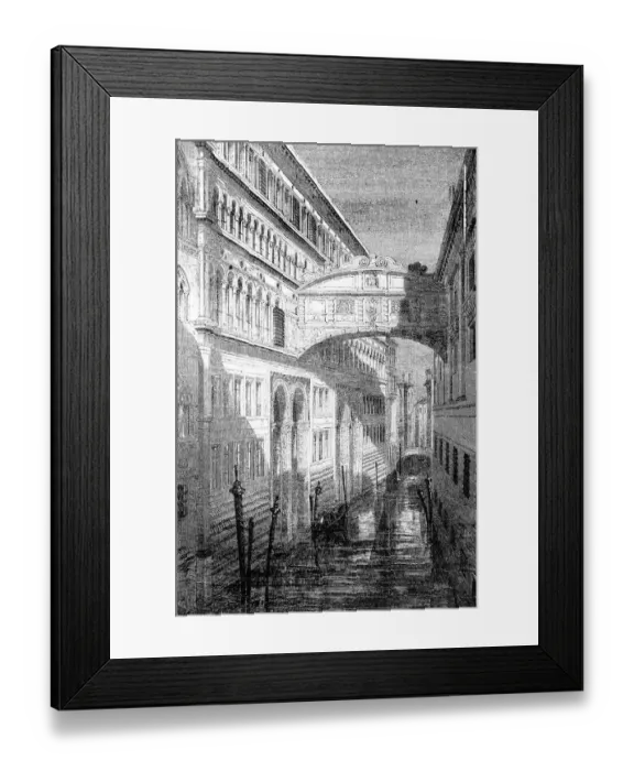 Framed Print : Ponte dei sospiri, Venice Framed Print : Ponte dei sospiri, Venice