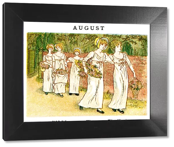 August - Kate Greenaway, 1884