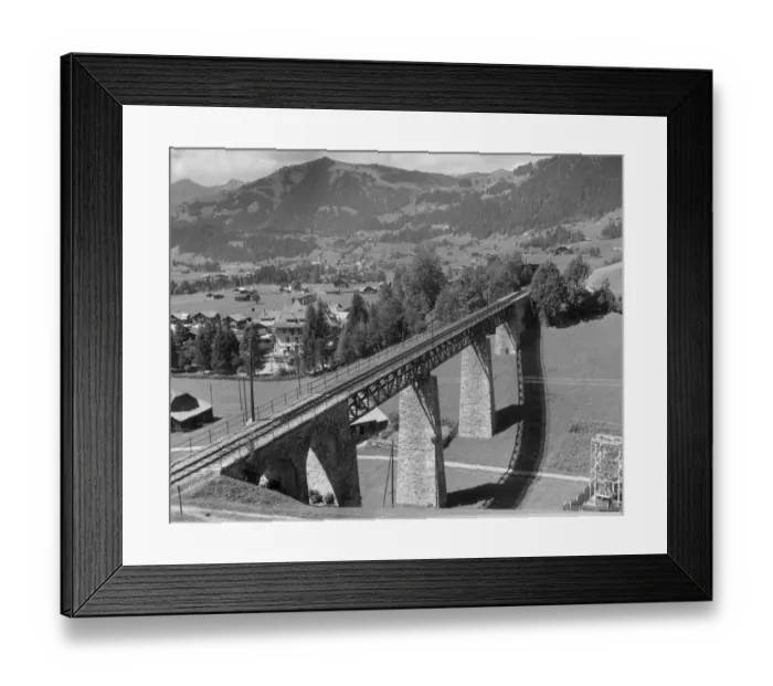 Framed Print : Valley Bridge
