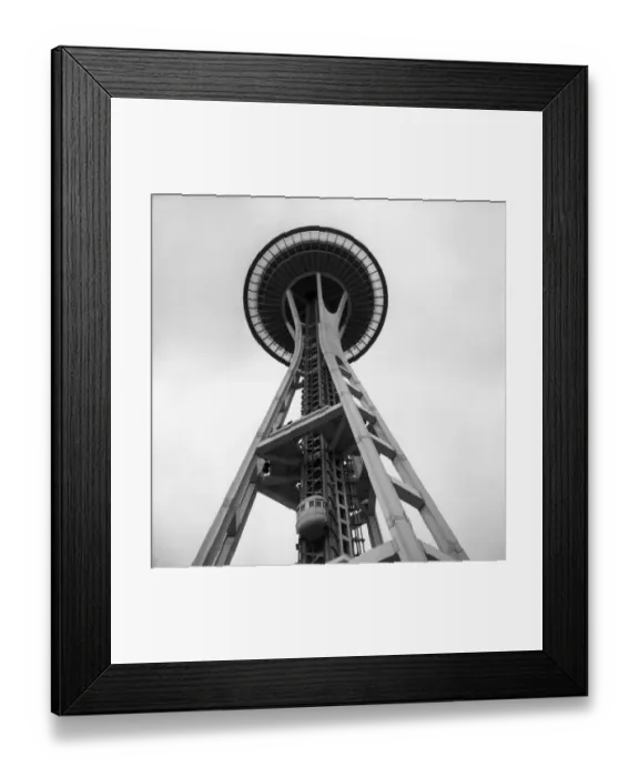 Framed Print : Seattle Space Needle Framed Print : Seattle Space Needle