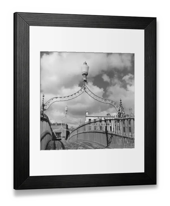 Framed Print : Ha penny Bridge Framed Print : Ha penny Bridge
