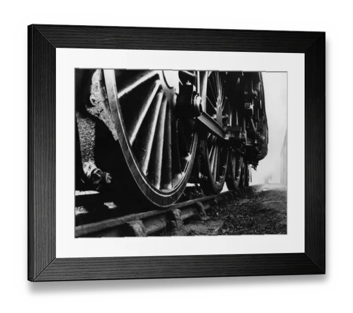 Framed Print : Engine Wheels Framed Print : Engine Wheels