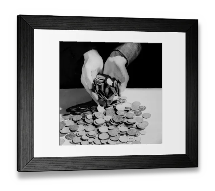 Framed Print : Cashing In Framed Print : Cashing In