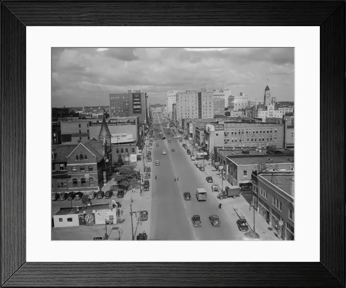 Framed Print : Main Street USA Framed Print : Main Street USA