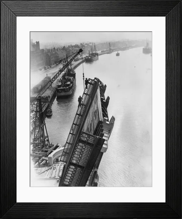 Framed Print : Drawbridge Opening Framed Print : Drawbridge Opening