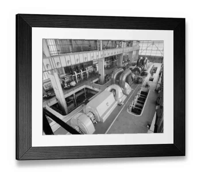 Framed Print : Power Station Framed Print : Power Station