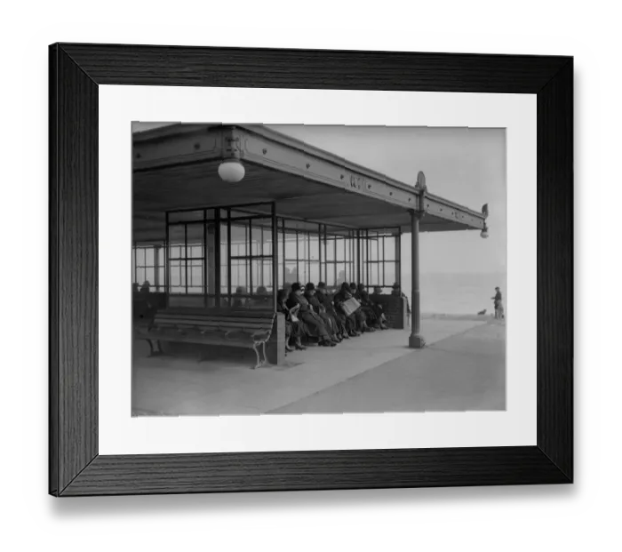 Framed Print : Seafront Siesta Framed Print : Seafront Siesta