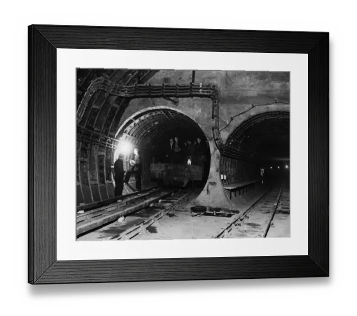 Framed Print : Tube Tunnels Framed Print : Tube Tunnels
