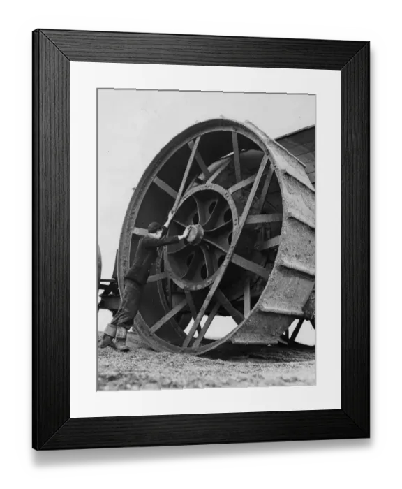 Framed Print : Mega Steamroller Framed Print : Mega Steamroller