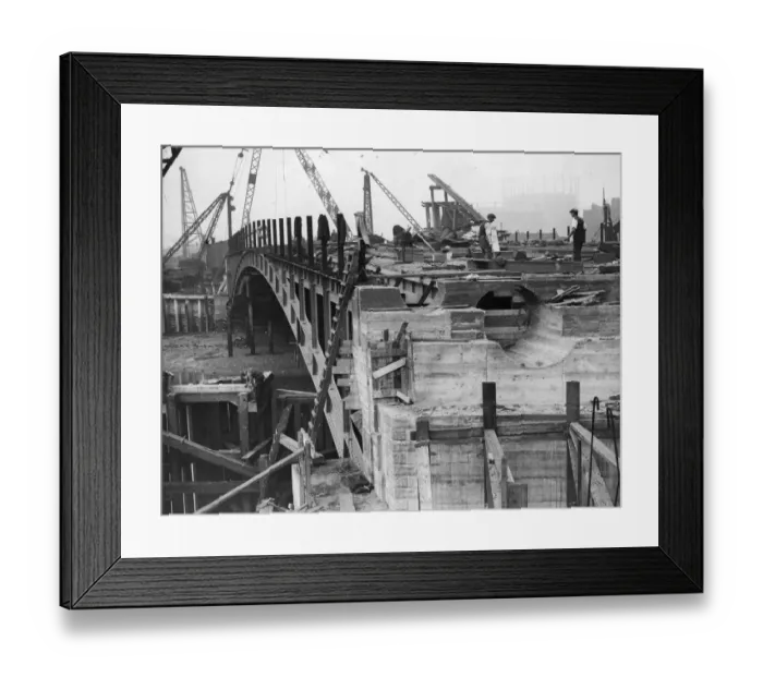 Framed Print : Docklands Road Framed Print : Docklands Road