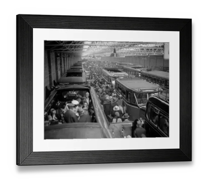Framed Print : Motor Coaches Framed Print : Motor Coaches